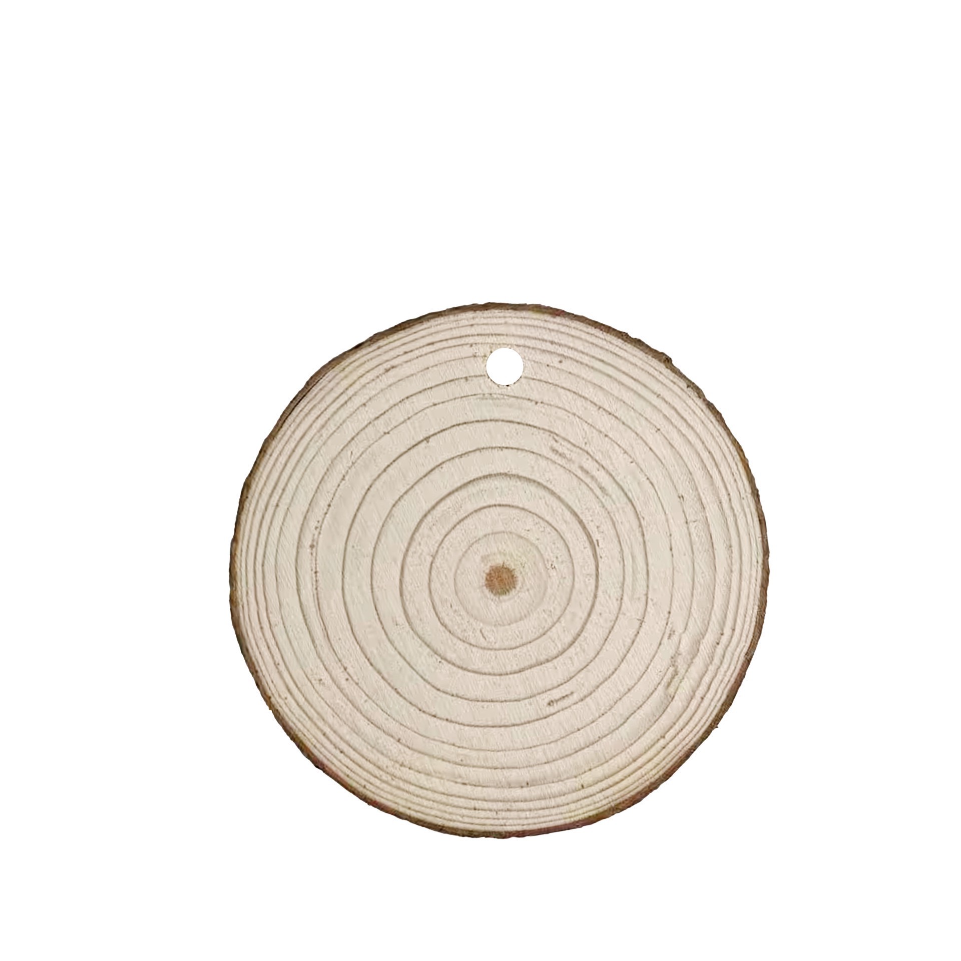 slide 2 of 3, Make Market 3.25" Rustic Round Diy Pinewood Ornaments, 30ct. By Ashland, 30 ct