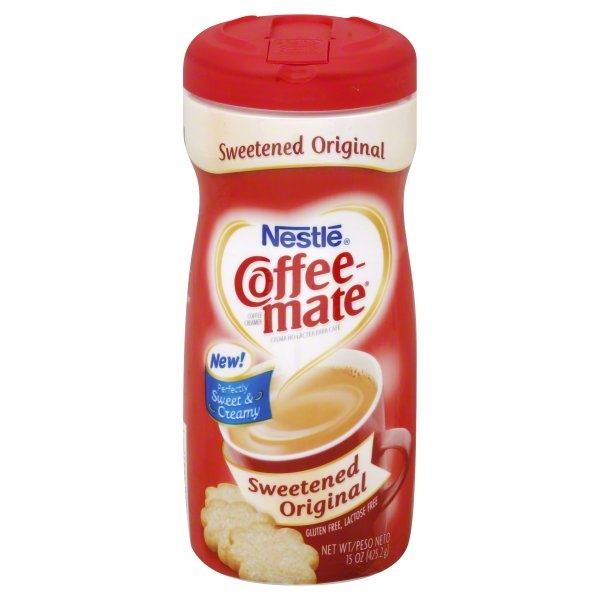 slide 1 of 1, Coffee-Mate Coffee Creamer, Sweetened Original, 15 oz