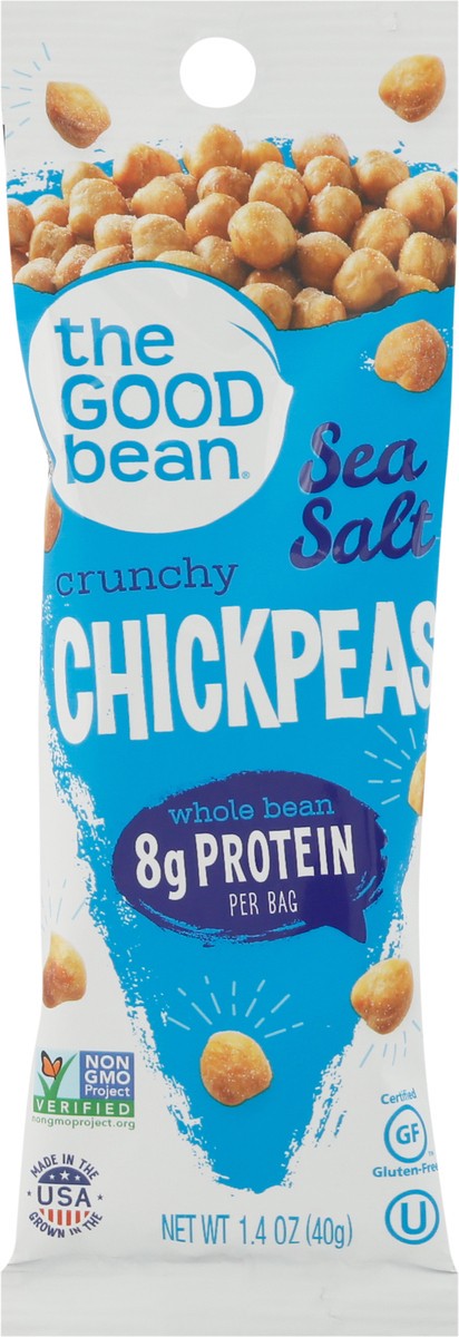 slide 5 of 9, The Good Bean Crunchy Sea Salt Chickpeas 1.4 oz, 1.4 oz