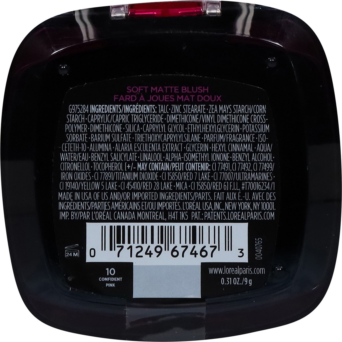 slide 9 of 11, L'Oréal 10 Confident Pink Infallible 24H Fresh Wear Blush 0.31 oz, 0.31 oz