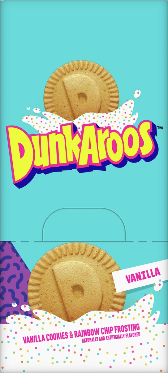slide 8 of 9, Dunkaroos Vanilla Cookies and Vanilla Frosting with Rainbow Sprinkles, 6 ct, 6 ct