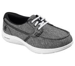 Skechers Women's Sirena Boat Shoe - Black - Size 11