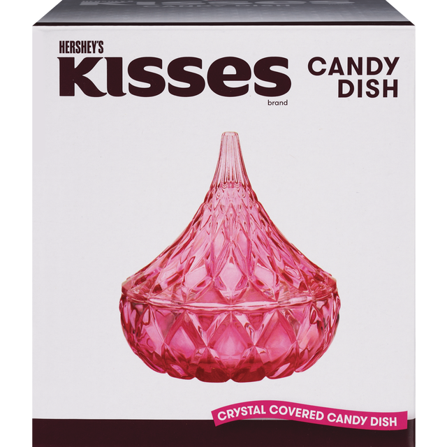 slide 1 of 1, GODINGER Hershey's Kisses Candy Jar - Hot Pink, 1 ct