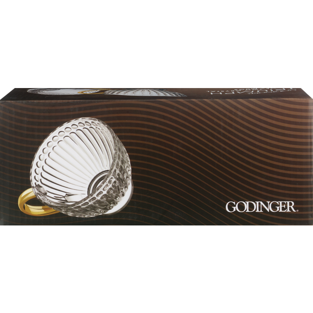 slide 1 of 1, GODINGER Triumph Mug Set Of Two Gold Handle, 1 ct