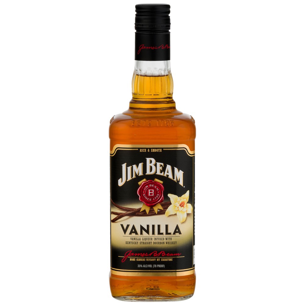 Jim Beam Vanilla Bourbon Whiskey 750ml Bottle 750 ml Shipt