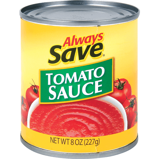 slide 1 of 1, Always Save Tomato Sauce, 8 oz