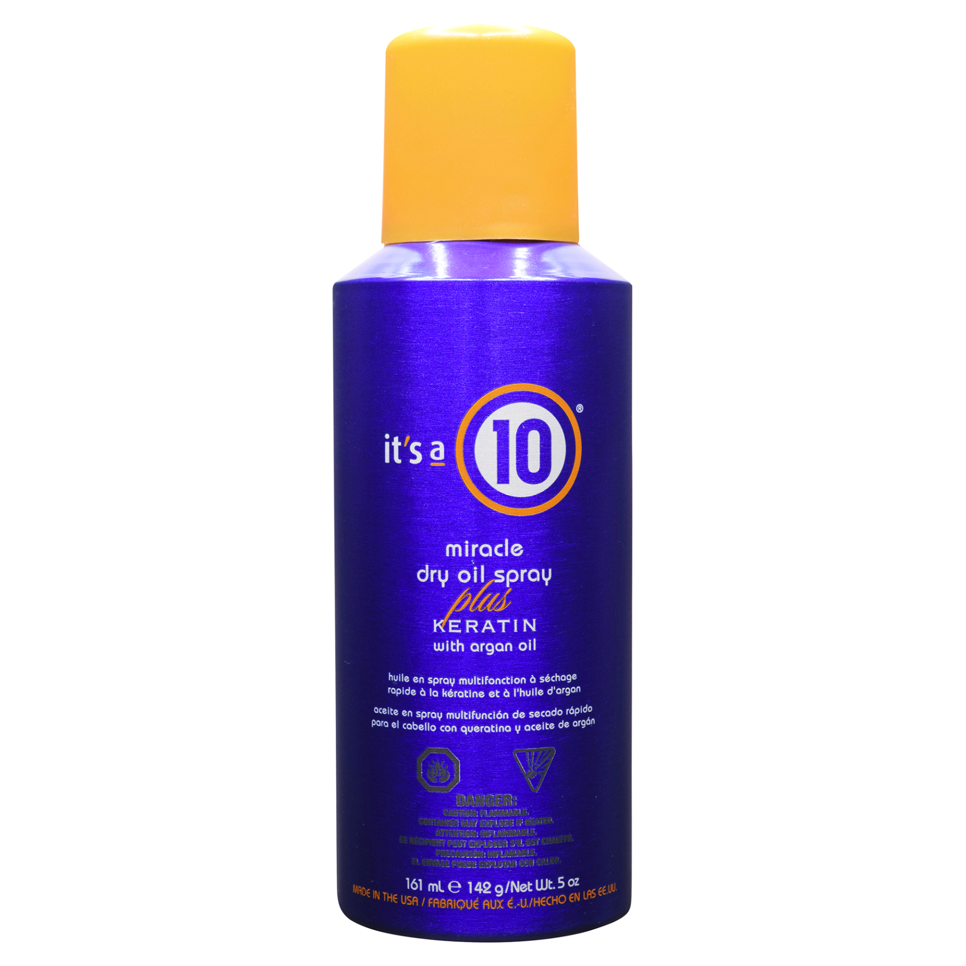 slide 1 of 2, It's a 10 Miracle Dry Oil Spray Plus Keratin, 5 oz