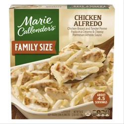 Marie Callender's Family Size Chicken Alfredo Pasta, Frozen Meal, 36 oz.