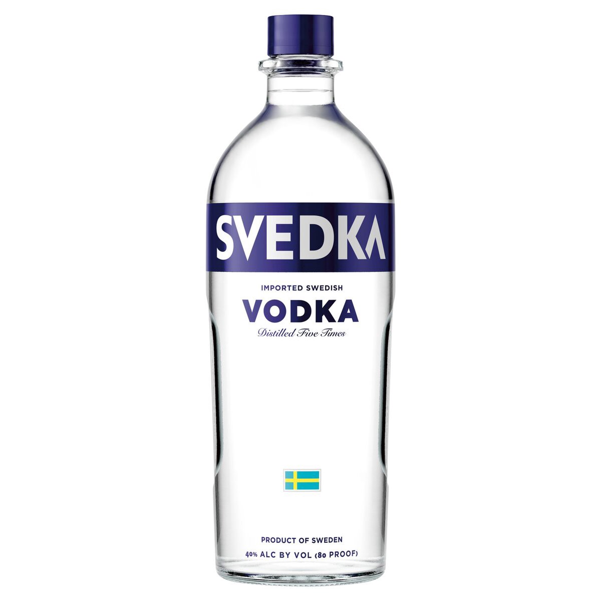 slide 1 of 27, SVEDKA Original Vodka, Unflavored Vodka, 1.75L Bottle, 40% ABV, 59.17 fl oz