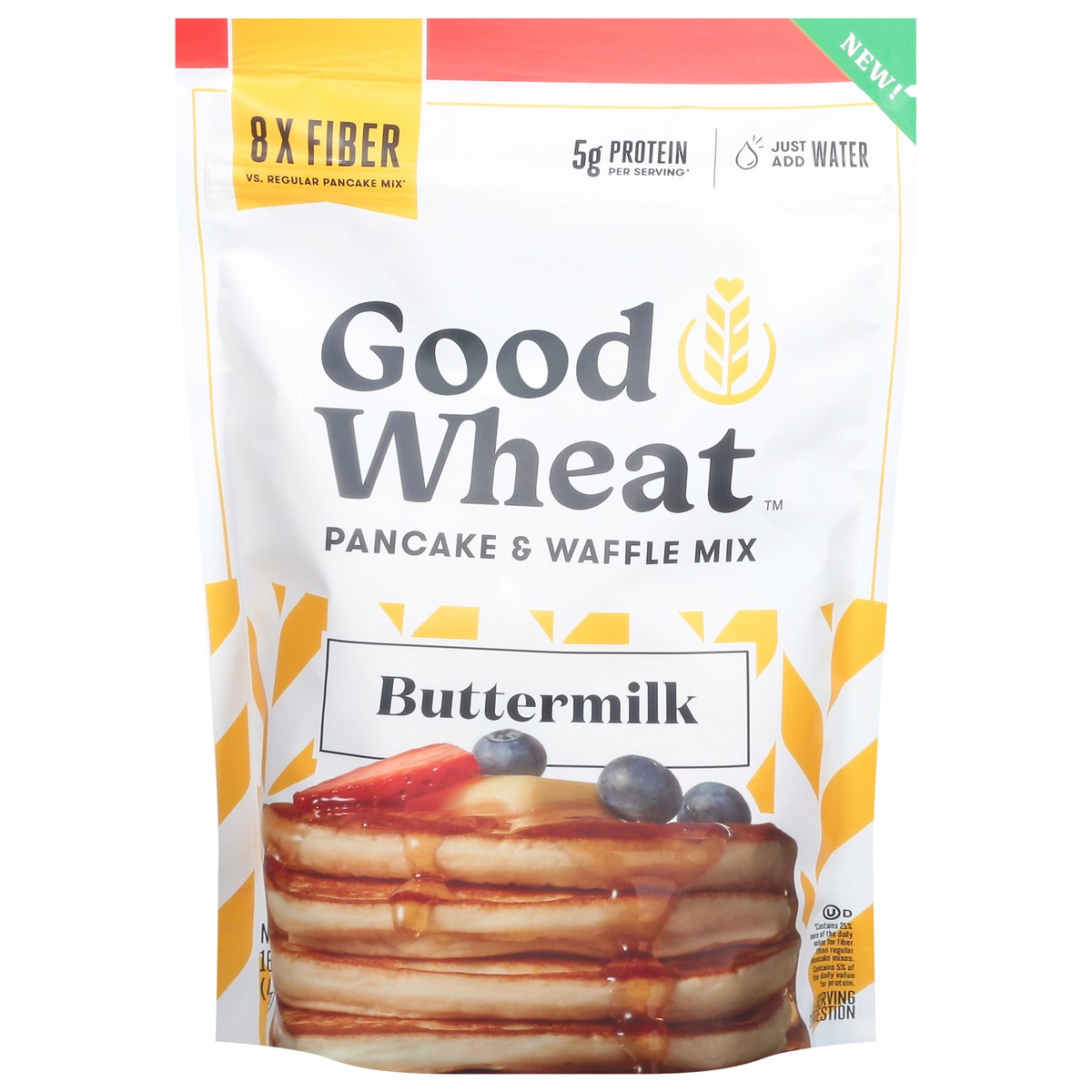 slide 6 of 13, GoodWheat Buttermilk Pancake & Waffle Mix 16 oz, 16 oz