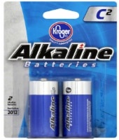slide 1 of 1, Kroger C Alkaline Batteries, 2 ct