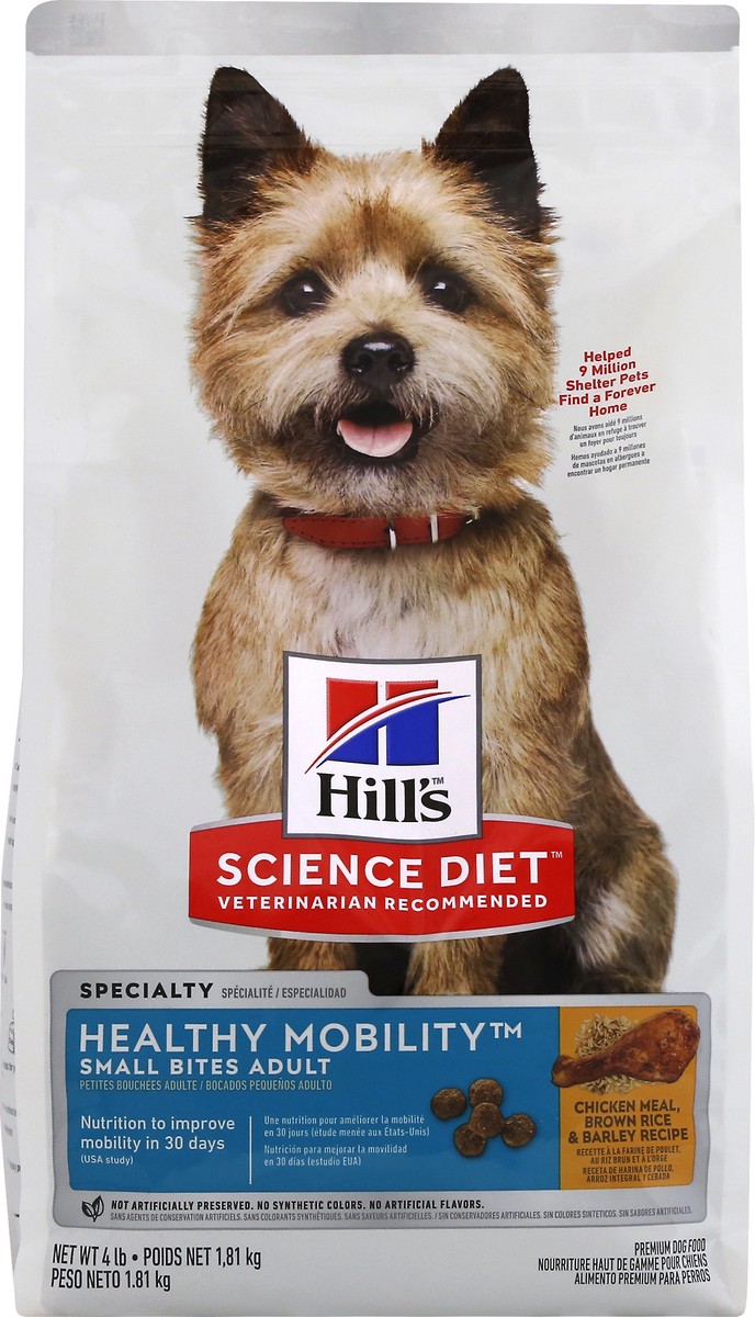 slide 1 of 9, Hills Dog Food 4 lb, 4 lb