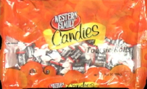 slide 1 of 1, Western Family Tootsie Rolls, 10.2 oz