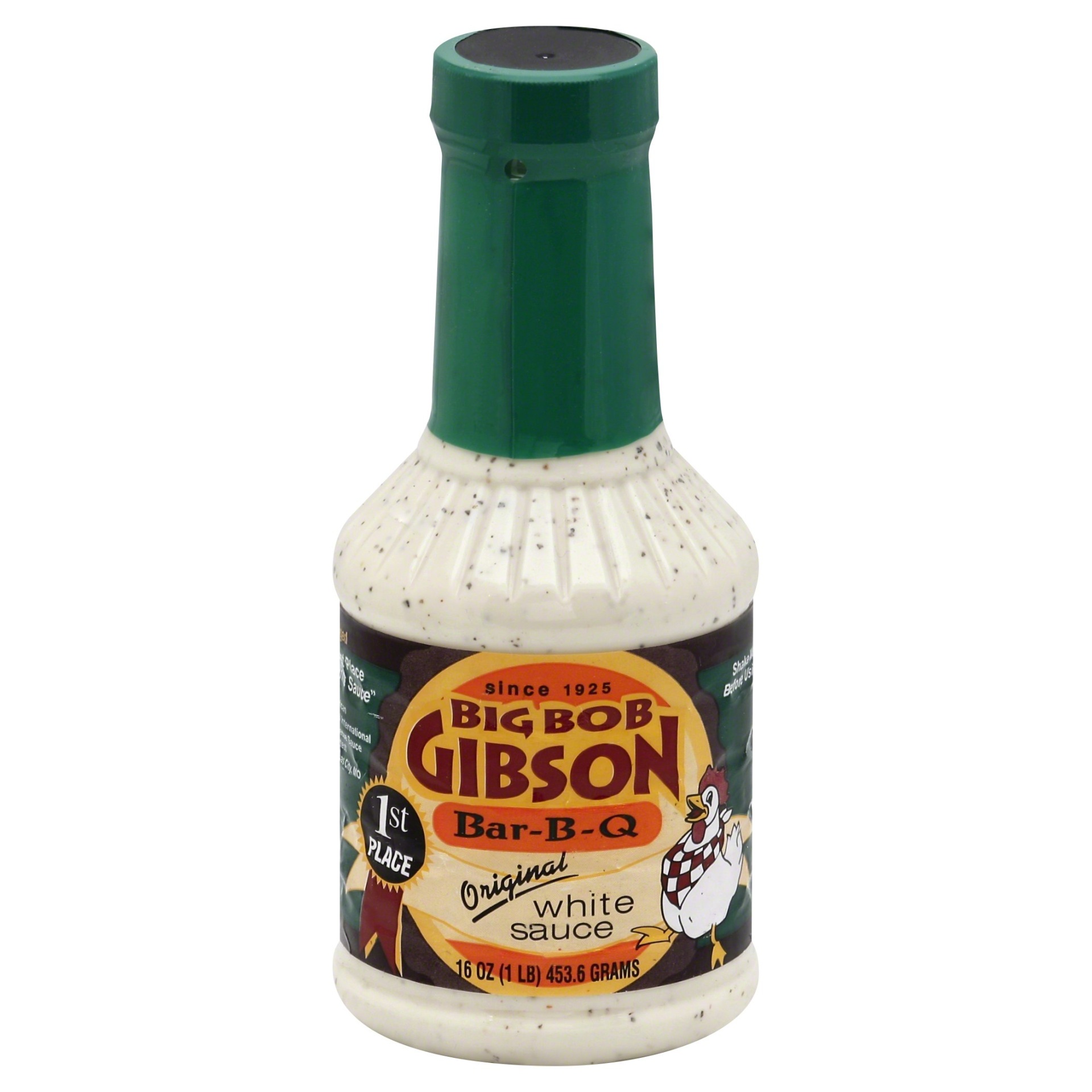 slide 1 of 2, Big Bob Gibson Big Bob Original White Sauce, 16 oz