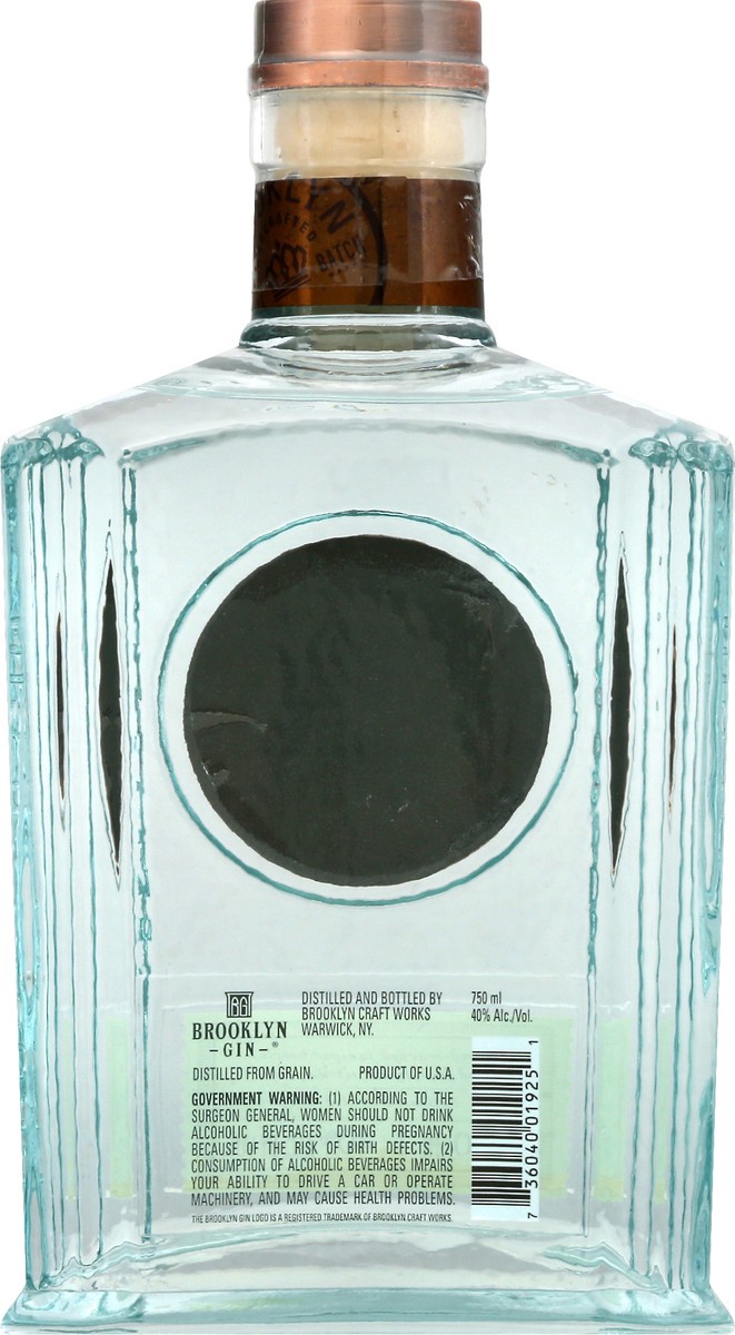 slide 7 of 8, Brooklyn Brewery Gin 750 ml, 750 ml