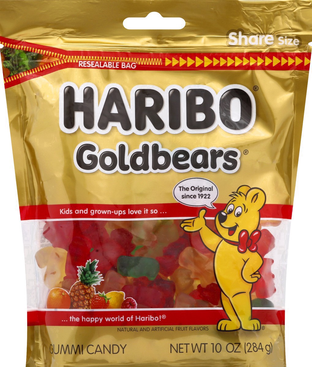 slide 22 of 22, Haribo Share Size Goldbears Gummi Candy 10 oz, 10 oz