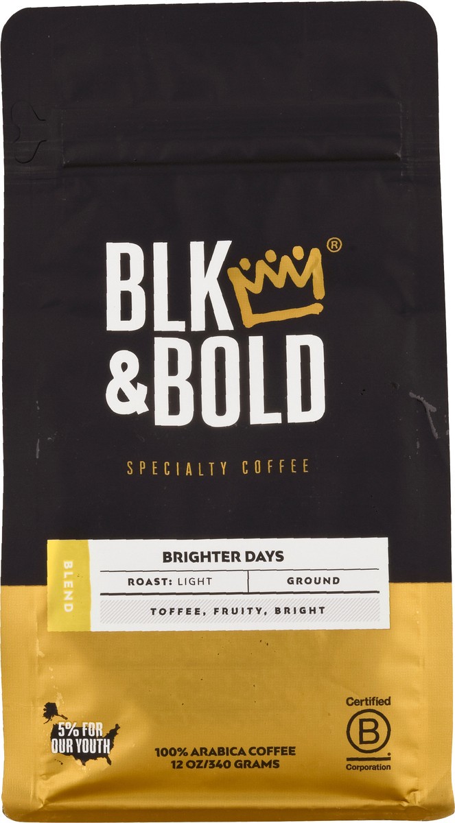 slide 6 of 9, BLK & BOLD Coffee Ground Brighter Days - 12 oz, 12 oz