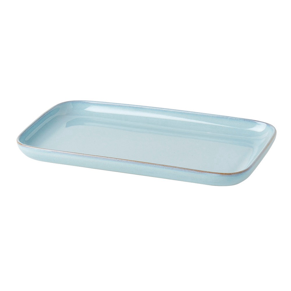 slide 1 of 2, Tabletops Infuse Rectangular Tray - Light Blue, 10.5 in