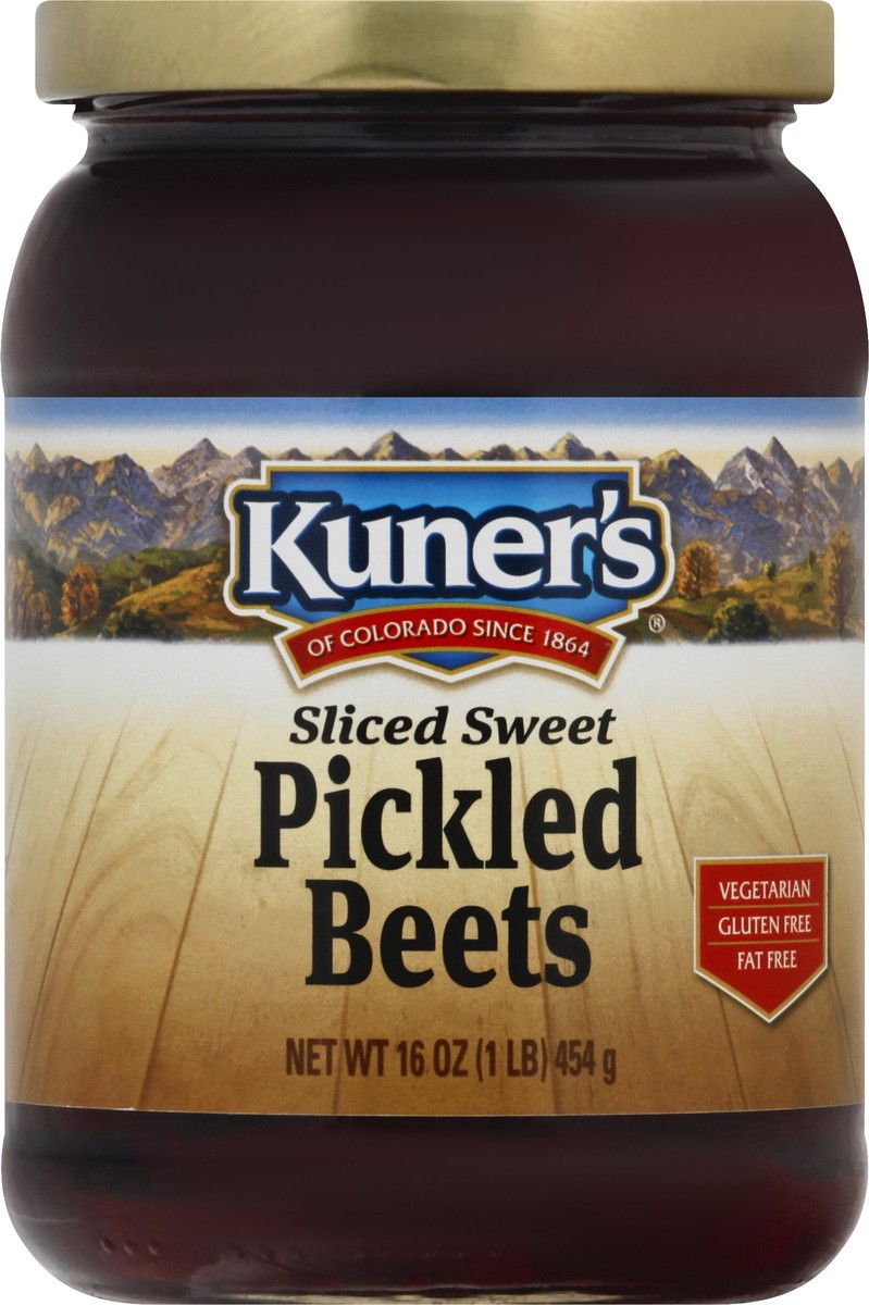 slide 5 of 9, Kuner's Sliced Sweet Pickled Beets 16 oz, 16 oz