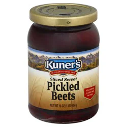Kuner's Sliced Sweet Pickled Beets 16 oz