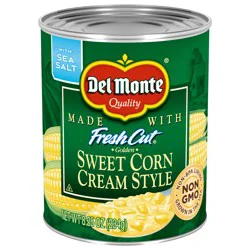 Del Monte Golden Sweet Corn Cream Style, 8.25 oz Can