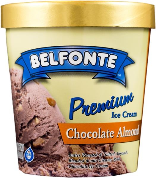 slide 1 of 1, Belfonte Premium Chocolate Almond, 16 oz