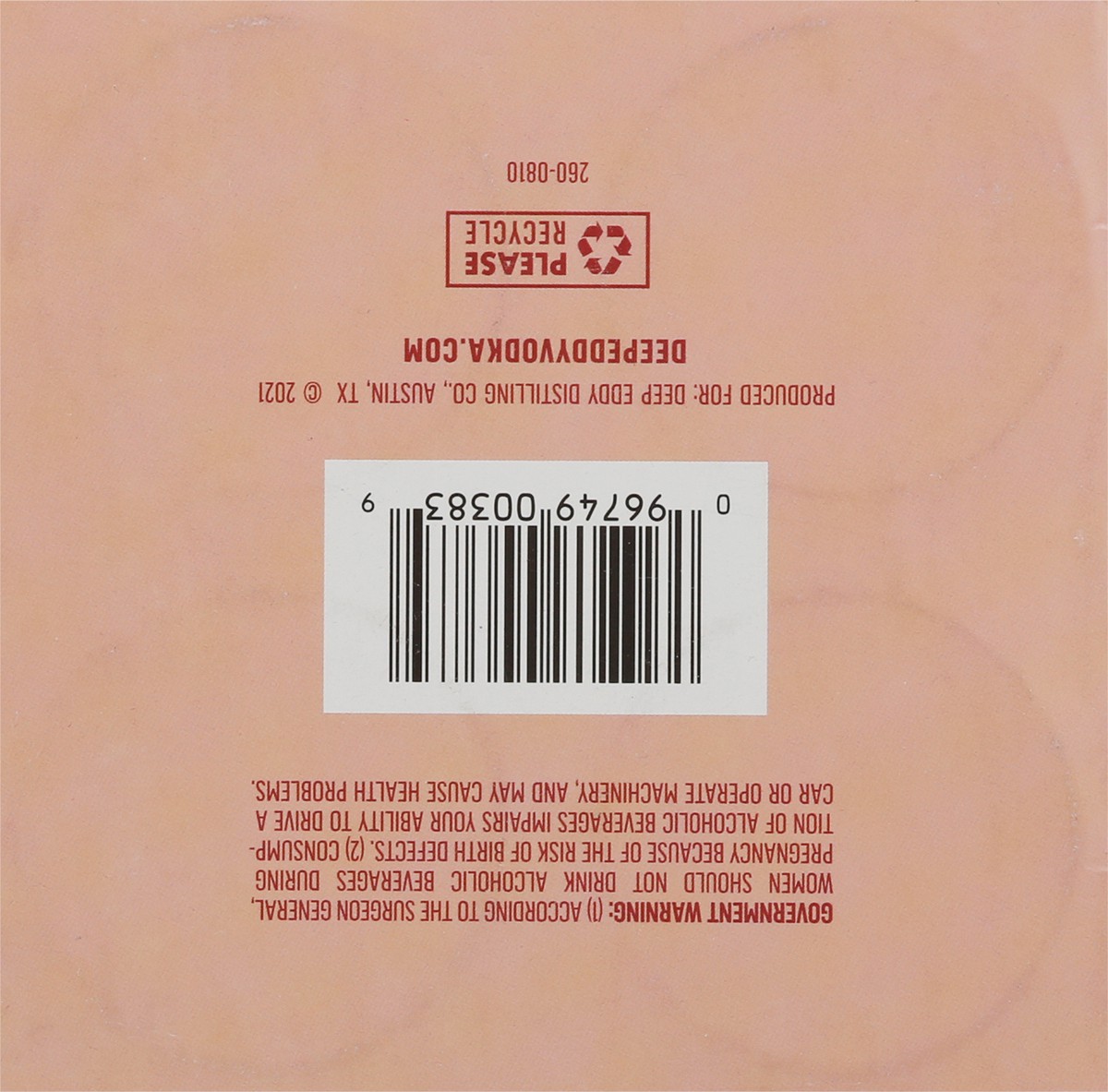 slide 9 of 9, Deep Eddy Ruby Red Grapefruit Vodka + Soda 4 - 12 fl oz Cans, 4 ct; 12 oz