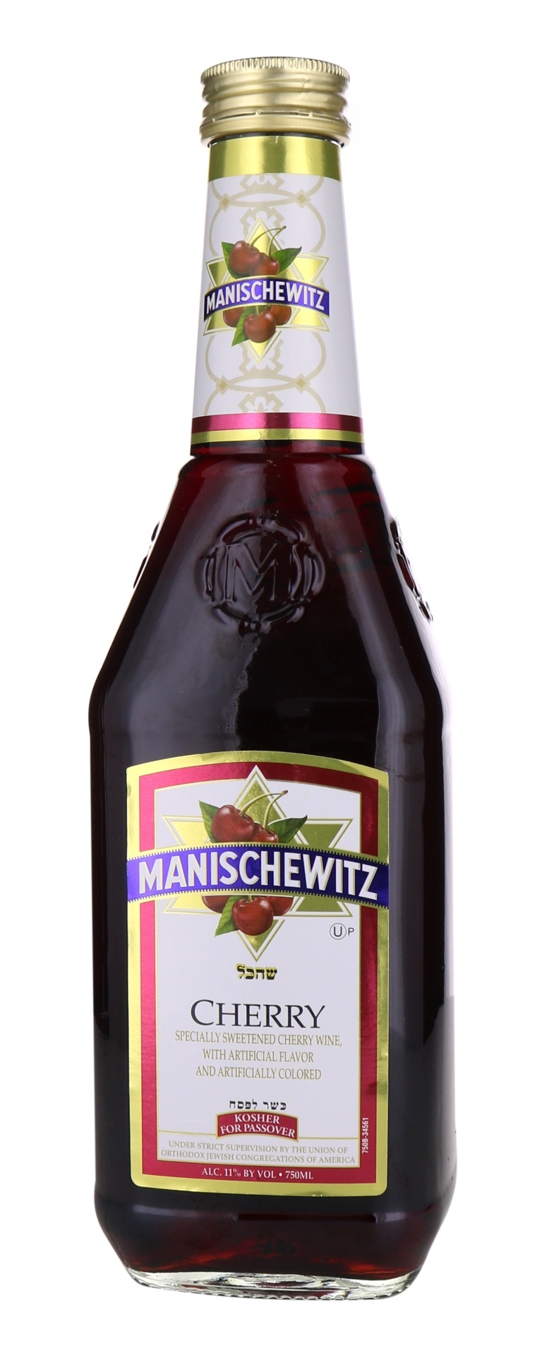 slide 1 of 1, Manischewitz Cherry Wine, 750 ml