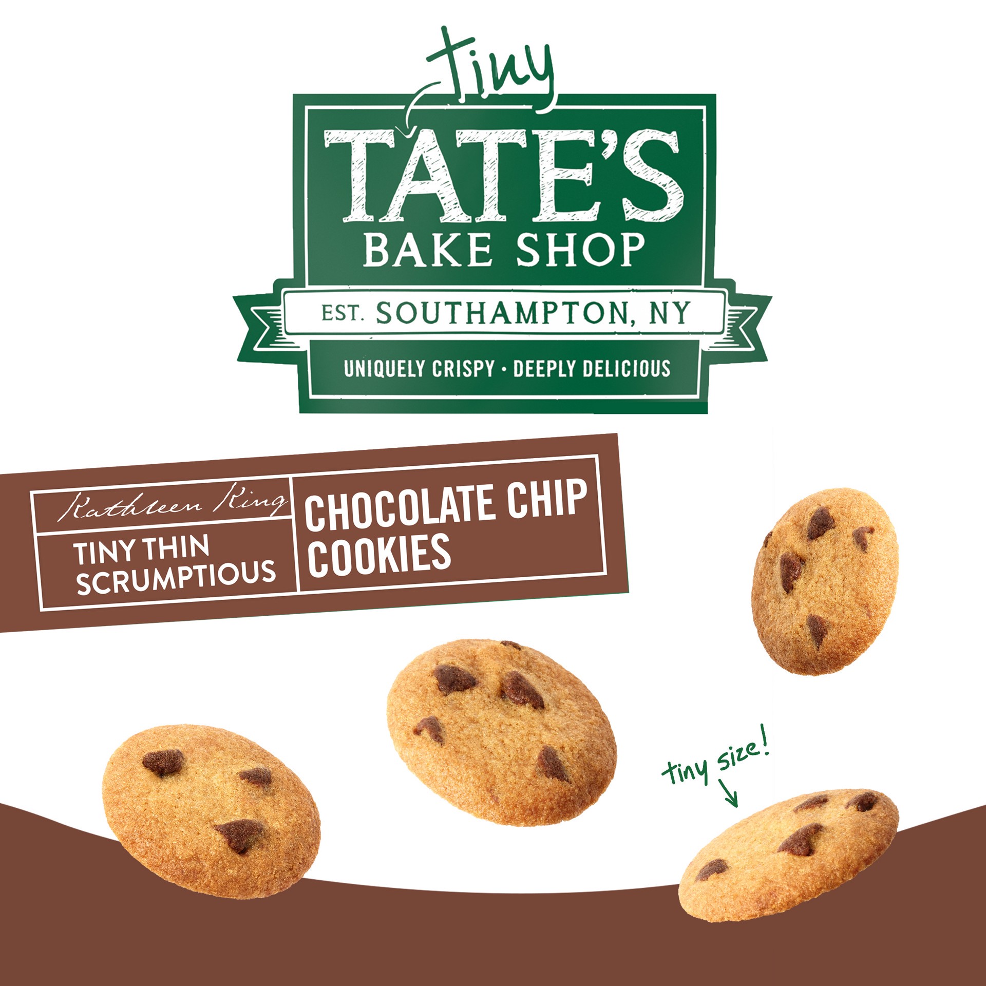 slide 5 of 5, Tate's Bake Shop Tiny Gluten Free Chocolate Chip Cookies- 5.5 oz, 5.5 oz