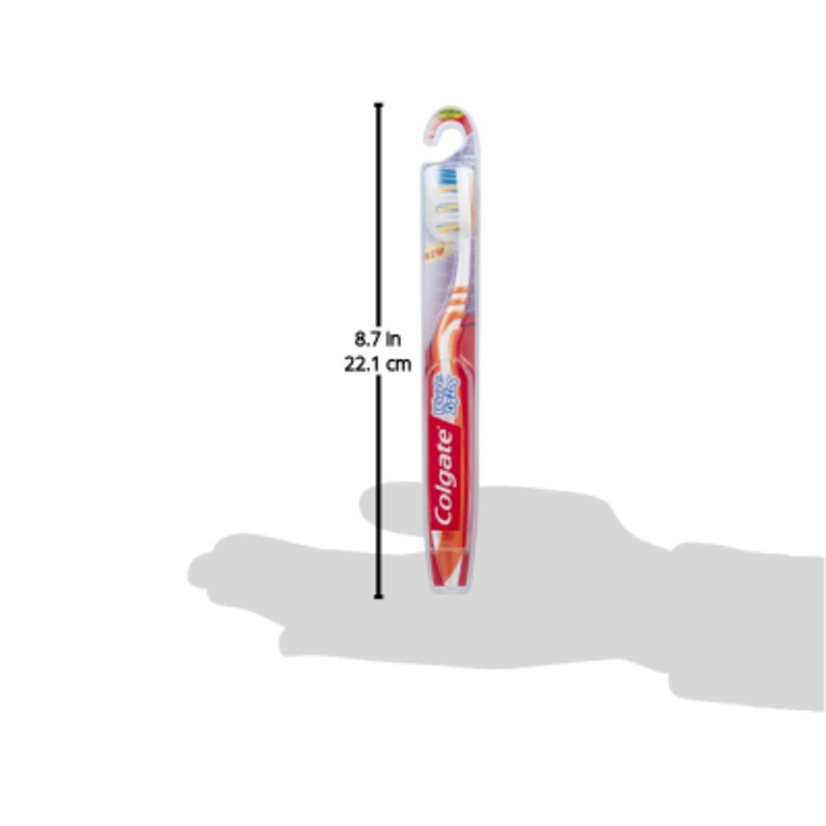 slide 6 of 9, Colgate Wave ZigZag Toothbrush, Full Head Medium, 1 ct