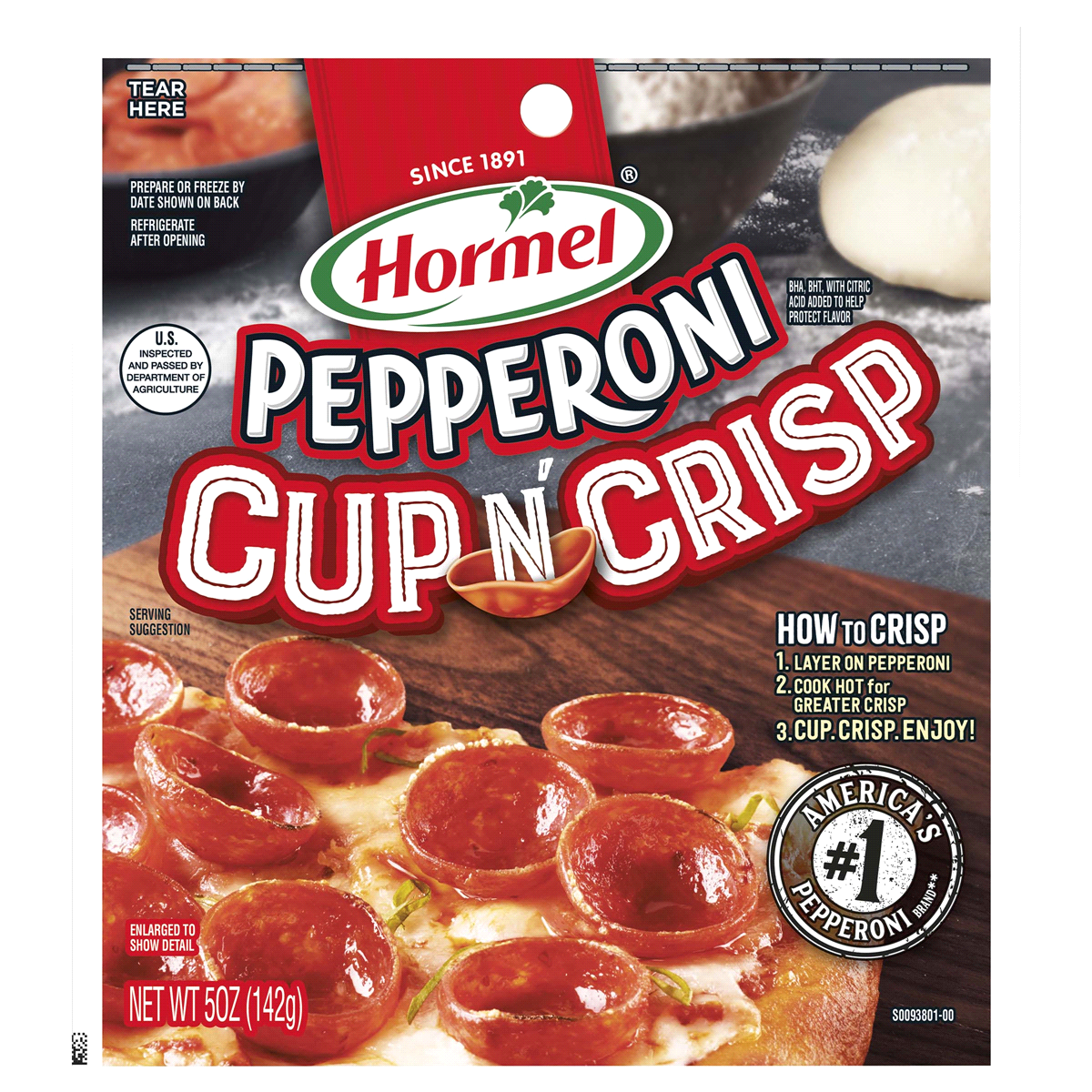 slide 1 of 1, Hormel Cup N' Crisp Pepperoni 5 oz. Pack, 5 oz