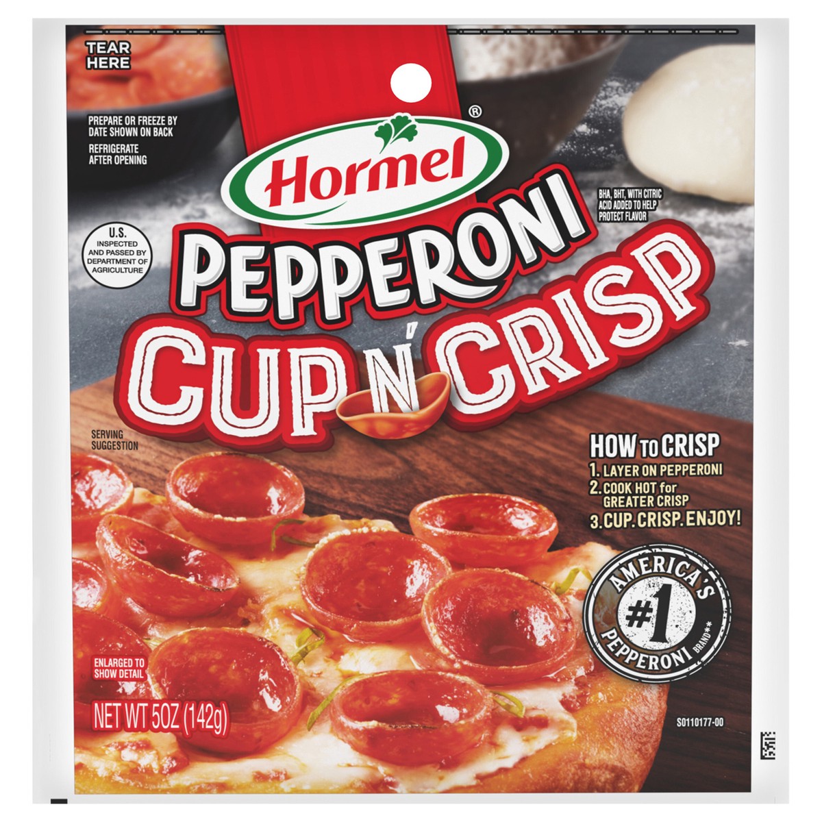 slide 1 of 3, HORMEL Pepperoni Cup and Crisp original, 5 oz