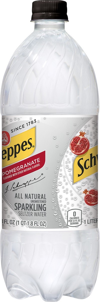 slide 2 of 7, Schweppes Sparkling Pomegranate Seltzer Water 33.8 fl oz, 33.8 fl oz