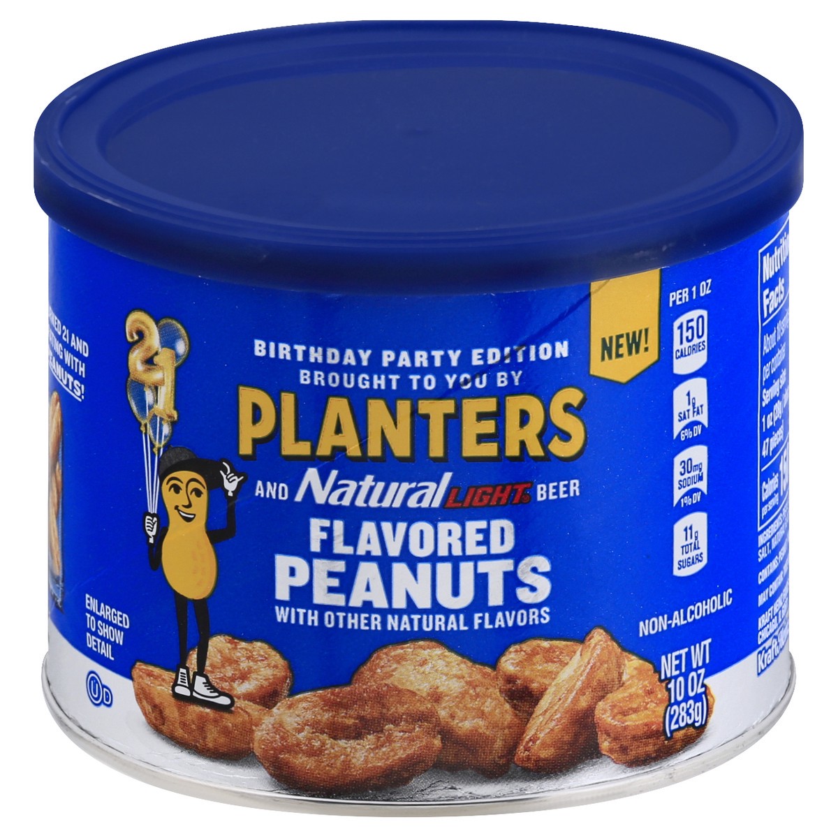 slide 1 of 10, Planters Natural Light Beer Peanuts 10 oz, 10 oz