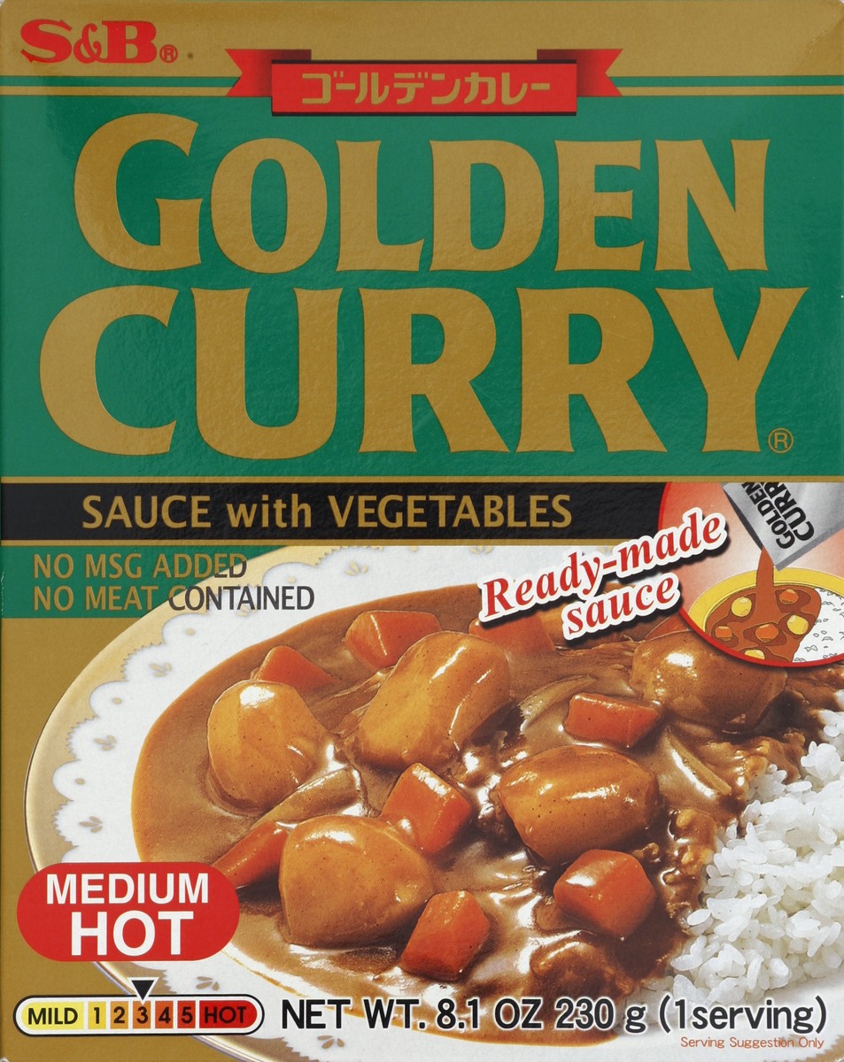 slide 2 of 4, Golden Curry Sauce with Vegetables 8.1 oz, 8.1 oz