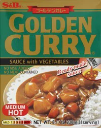 Golden Curry Sauce with Vegetables 8.1 oz