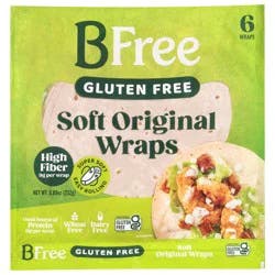 BFree Gluten Free Soft Original Wraps 6 Each