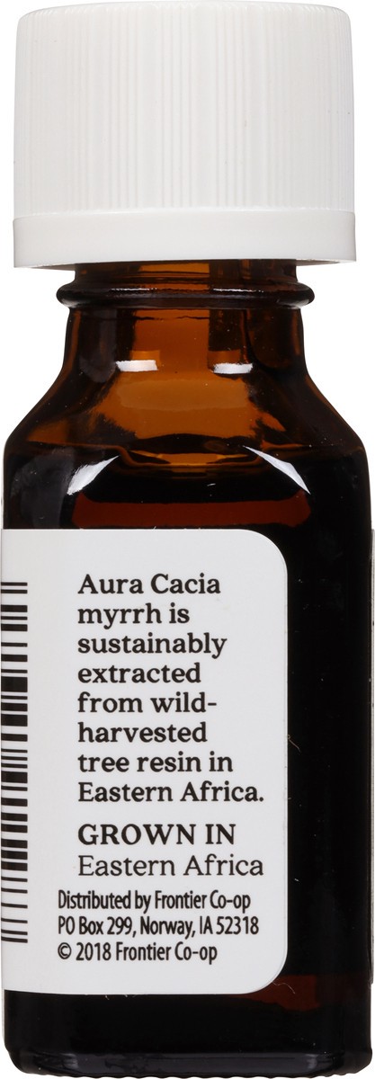 slide 3 of 9, Aura Cacia Myrrh Essential Oil, 0.5 oz