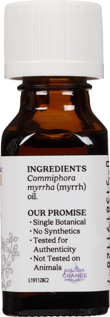 slide 9 of 9, Aura Cacia Myrrh Essential Oil, 0.5 oz