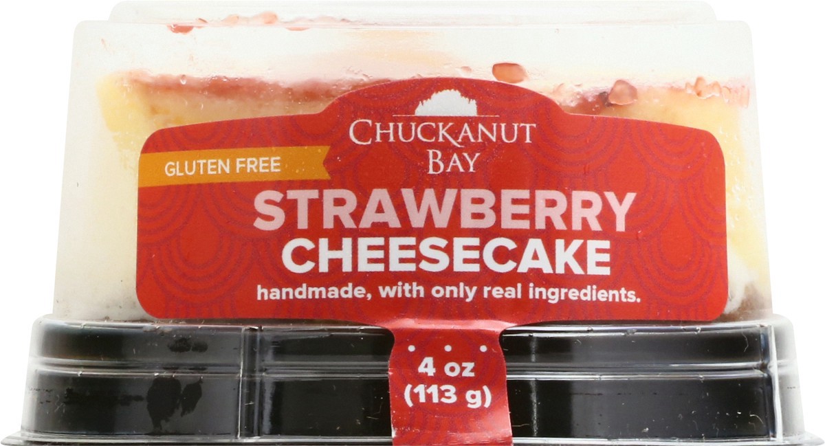 slide 8 of 9, Chuckanut Bay Gluten Free Strawberry Cheesecake 4 oz, 4 oz