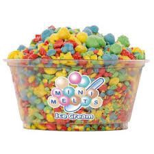 slide 1 of 1, Mini Melts Rainbow Ice Cup, 2.5 Oz, 2.5 oz