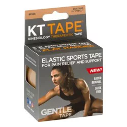 KT Tape Beige Gentle Kinesiology Tape 20 ea
