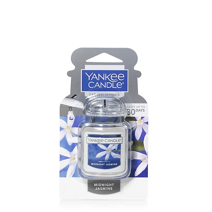 slide 1 of 2, Yankee Candle Car Jar Ultimates Midnight Jasmine Air Freshener, 1 ct