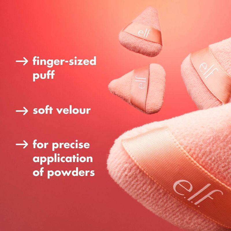 slide 2 of 10, e.l.f. Halo Glow Pinkie Puffs Beauty Tool, 1 ct