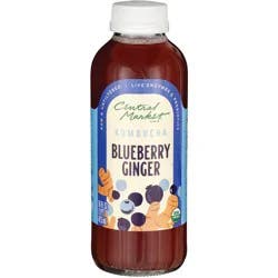 Central Market Organic Kombucha - Blueberry Ginger
