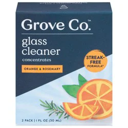 Grove Co. Concentrates Orange & Rosemary Glass Cleaner Pack 2 ea