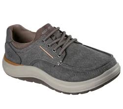 Skechers Men's Altman-Finch Casuals, Taupe, Size 13 Wide
