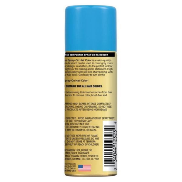 slide 2 of 5, High Beams Temporary Spray Color, Headbangin' Blue, 2.7 oz