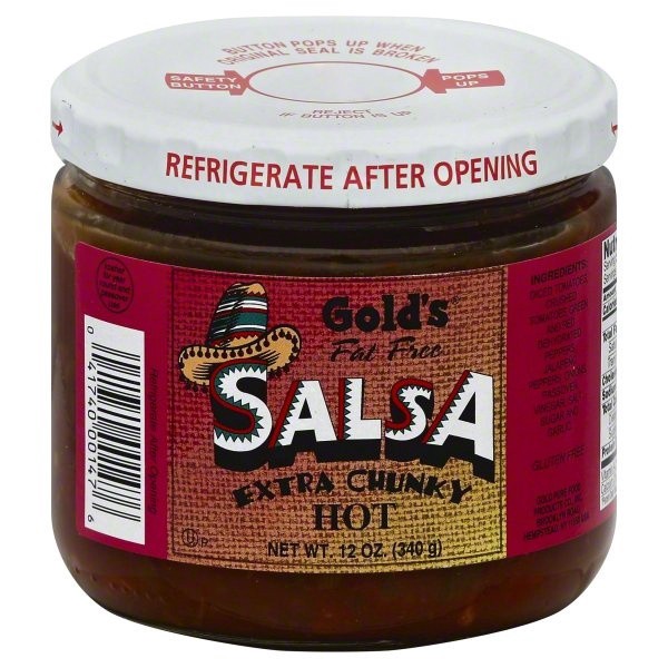 slide 1 of 1, Gold's Salsa 12 oz, 12 oz