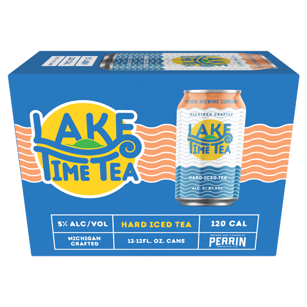 slide 1 of 1, Perrin Brewing Company Lake Time Tea Hard Iced Tea 12 ea, 12 ct